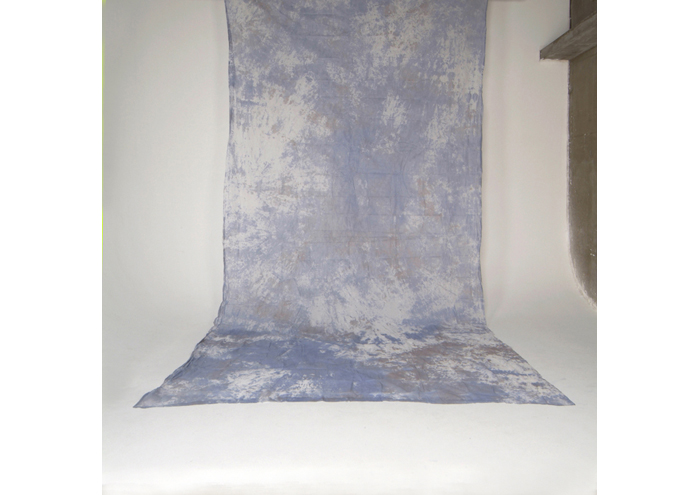 撮影背景 背景用不織布バックグラウンドペーパークロス/ムラバック ブルー系(3×6m)C-002