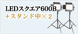 LED600B発光部+スタンド中☓2