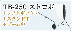 S-250+ソフトボックス+スタンド中+ブーム中